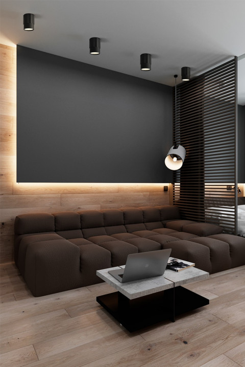 Накладной светодиодный светильник Inodesign Event Black 44.1185